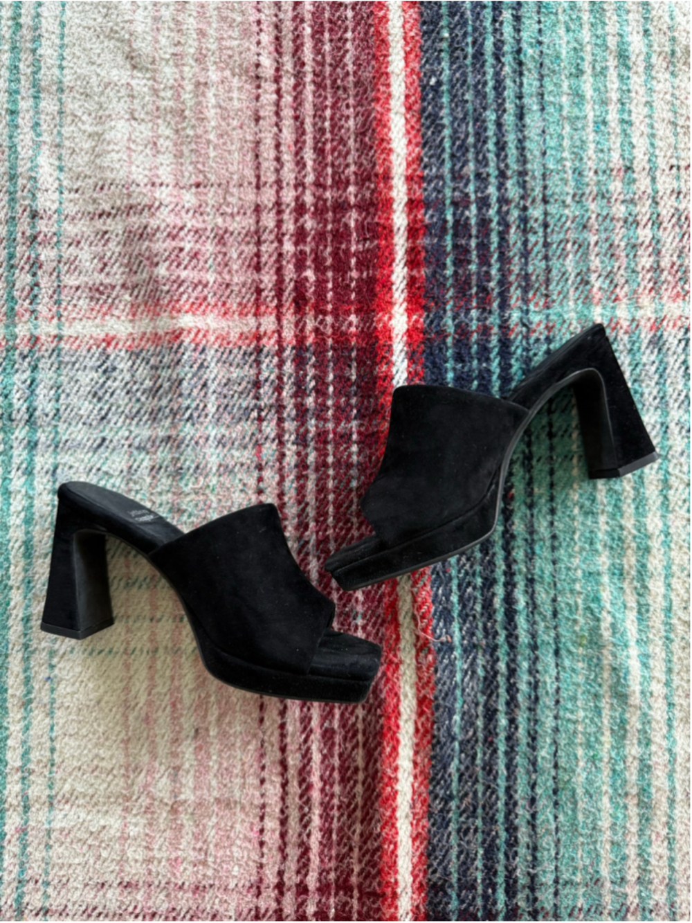 Jeffrey Campbell Black Block Heels 6
